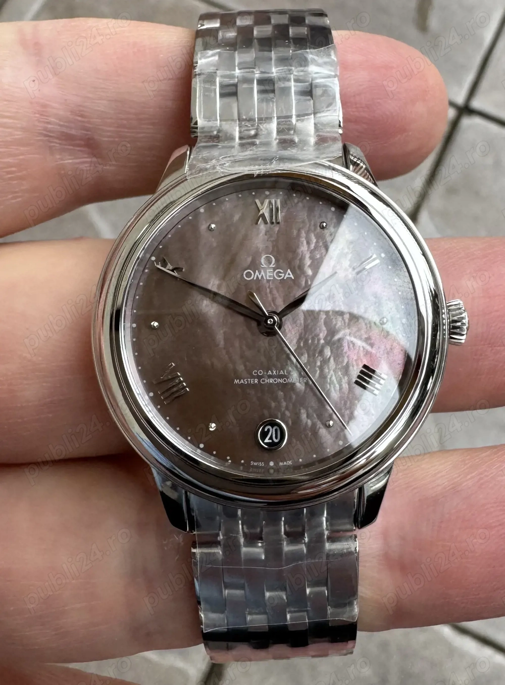 Omega De Ville Prestige Ladies 34mm SS SS Colorful Mop Dial VSF A8800