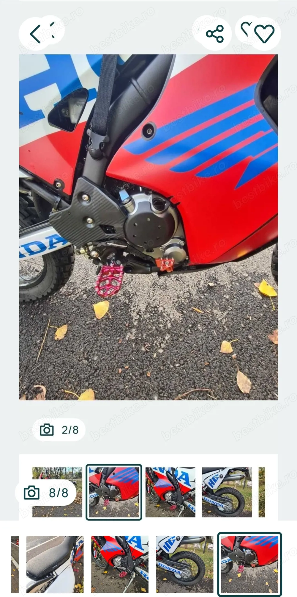 Honda CRF 250 Rally 2018 EXTRA