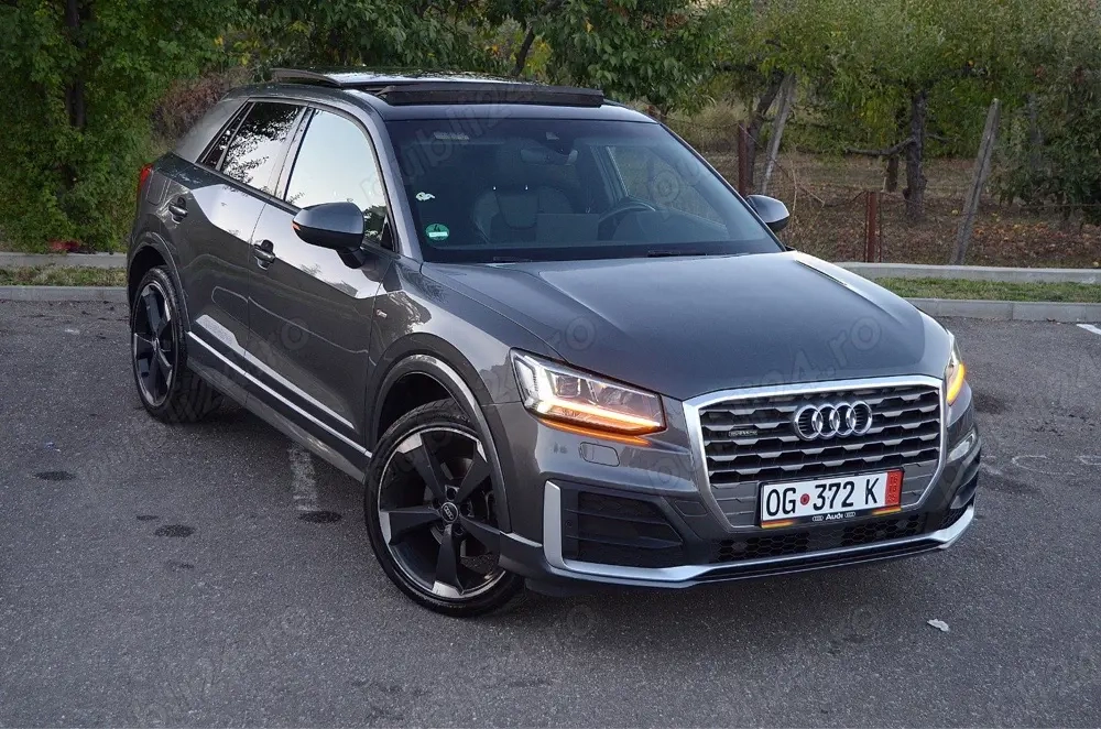 Audi Q2 Quattro190cp.S tronic.Panorama.S Line.Rotor19.Distronic.Lane