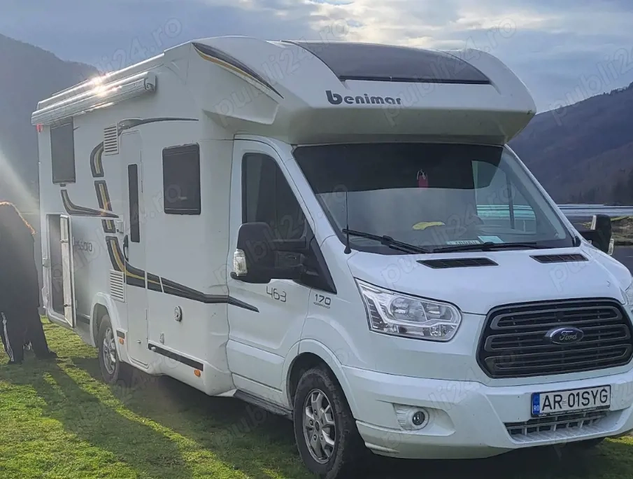 Camper inmatriculat p fizică full accesorizat 