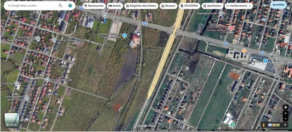 Proprietar Teren Intravilan 680 m, langa Hornbach, Calea Buziașului, Timișoara