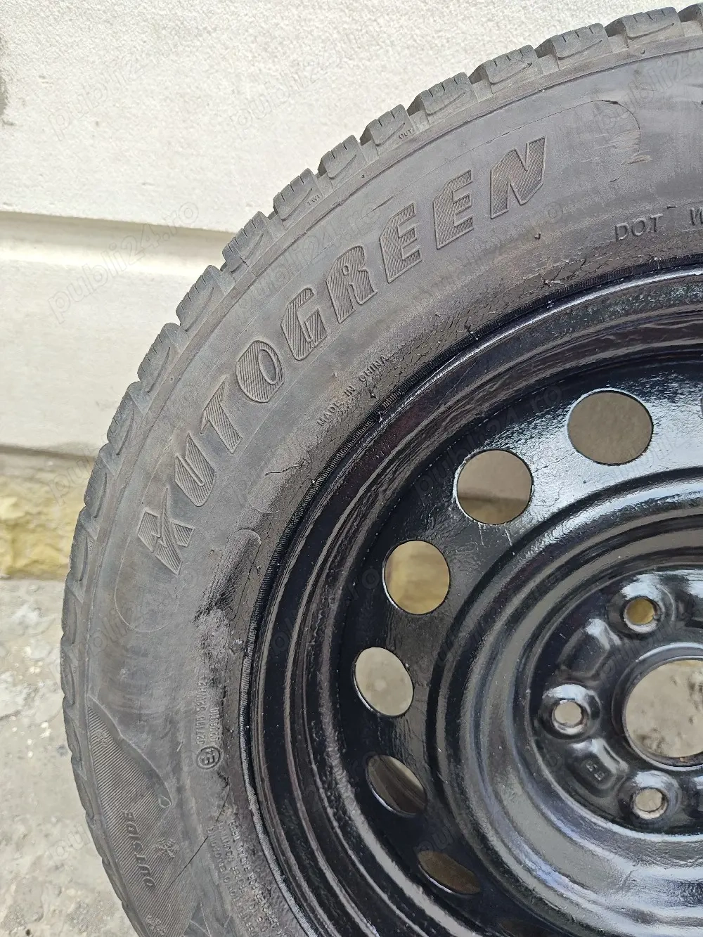 jante de tabla cu  anvelope