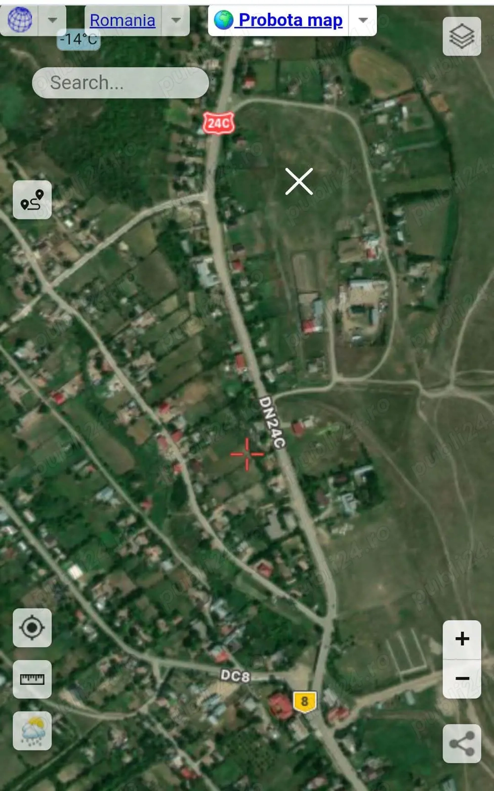 Teren de vânzare 23 km Iași 