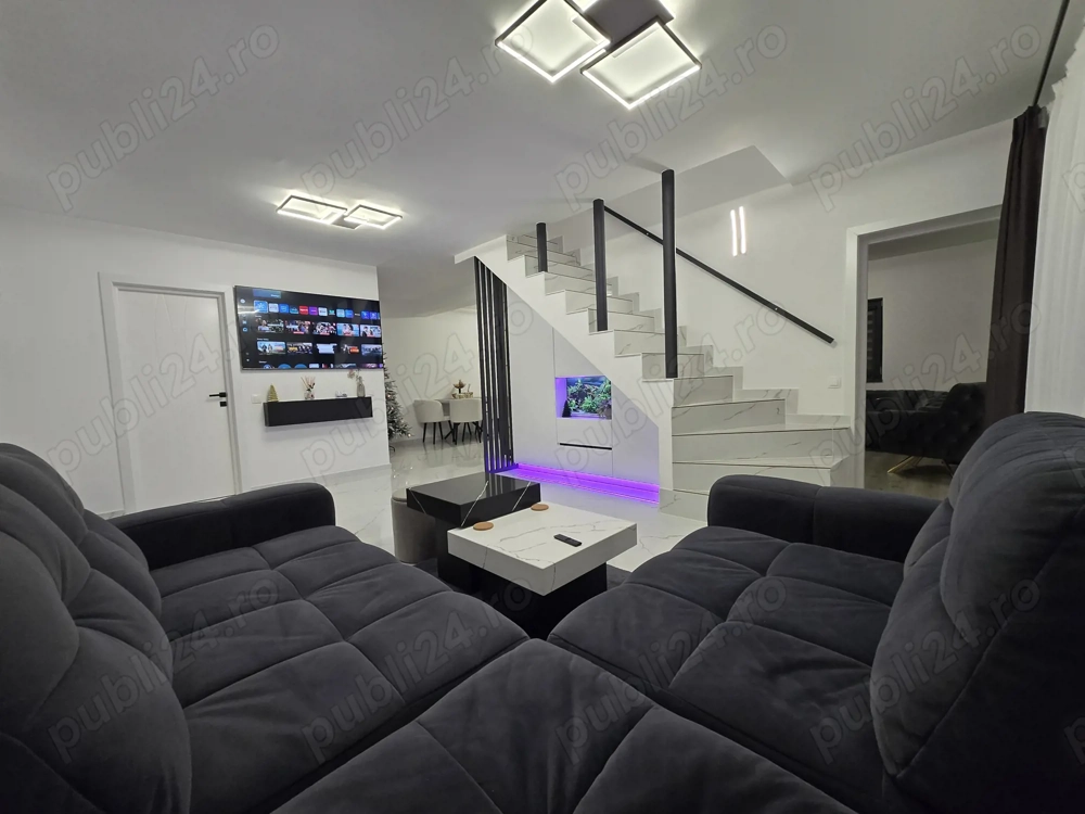 Case 150mp desfasurat, 550mp teren, caramida+beton, termosistem 10cm, geam Salamander,GARANTIE 10ANI