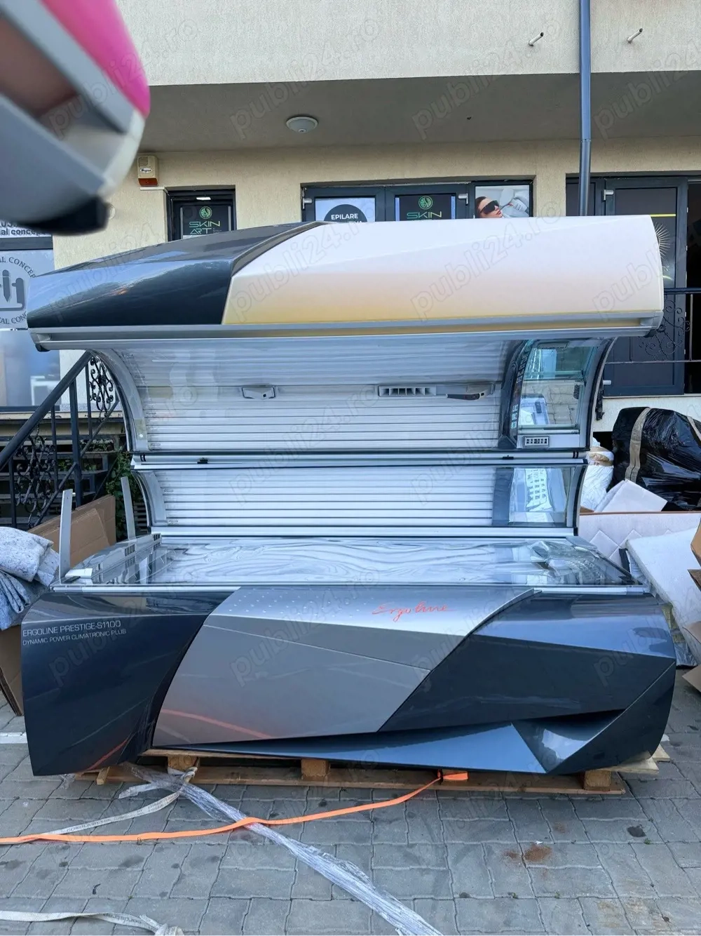 Vand pachet 3 Aparate de Bronzat Ergoline Prestige 1100, Ergoline Esprit 770, Megasun 5800 Optima