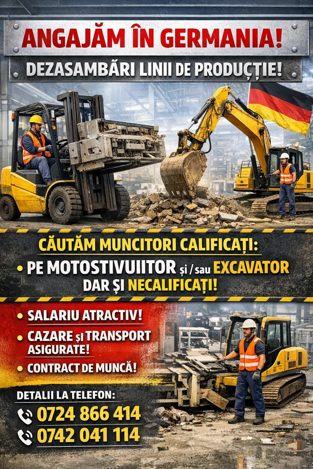 Angajări din Timișoara pentru Germania 