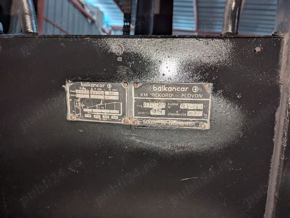 Vand motostivuitor Balkancar diesel 