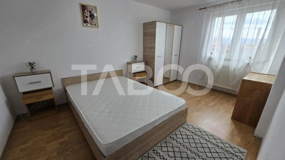 Apartament de inchiriat cu 3 camere 2 bai in zona Terezian Sibiu