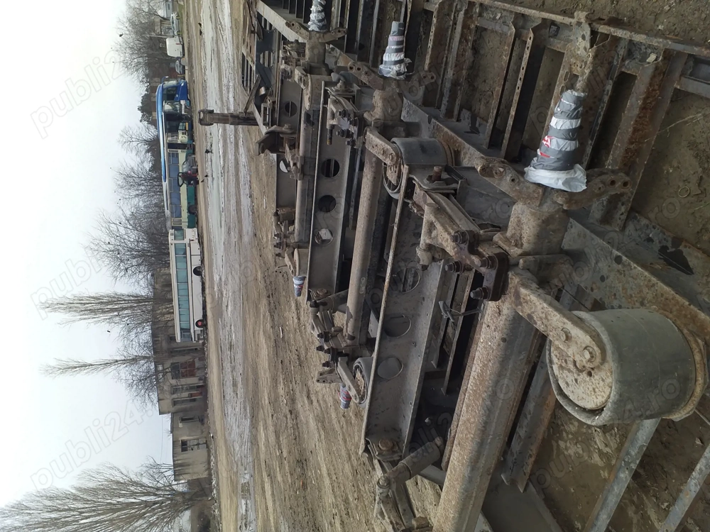 Vind axa (axe) BPW eco plus pătrată fără etrier butuc si disc cu arc