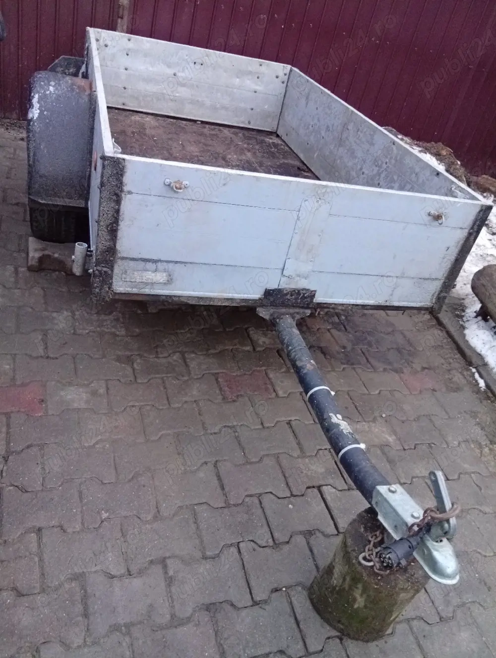 Remorca de vînzare înmatriculată 