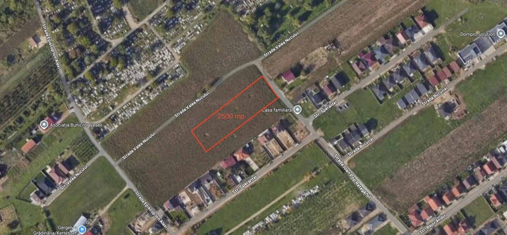 Teren intravilan cu toate utilitățile Oncea