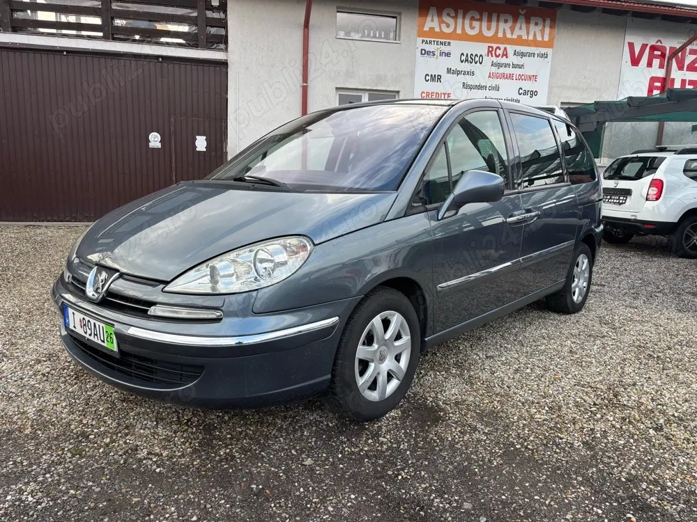 Peugeot 807 - 2.0Hdi 136cp - An 10.2010 - Euro 5 - Navigatie - 8 locuri