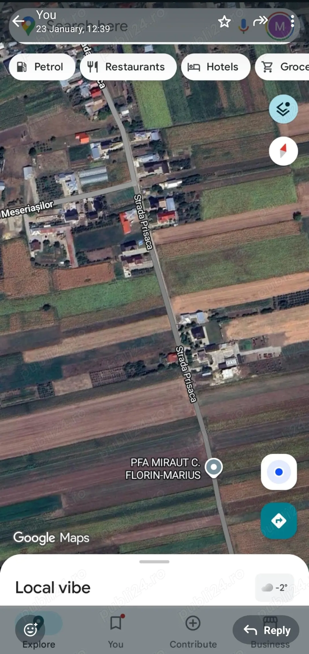 Vand teren Intravilan - Moara Nica - Suceava 3150m 