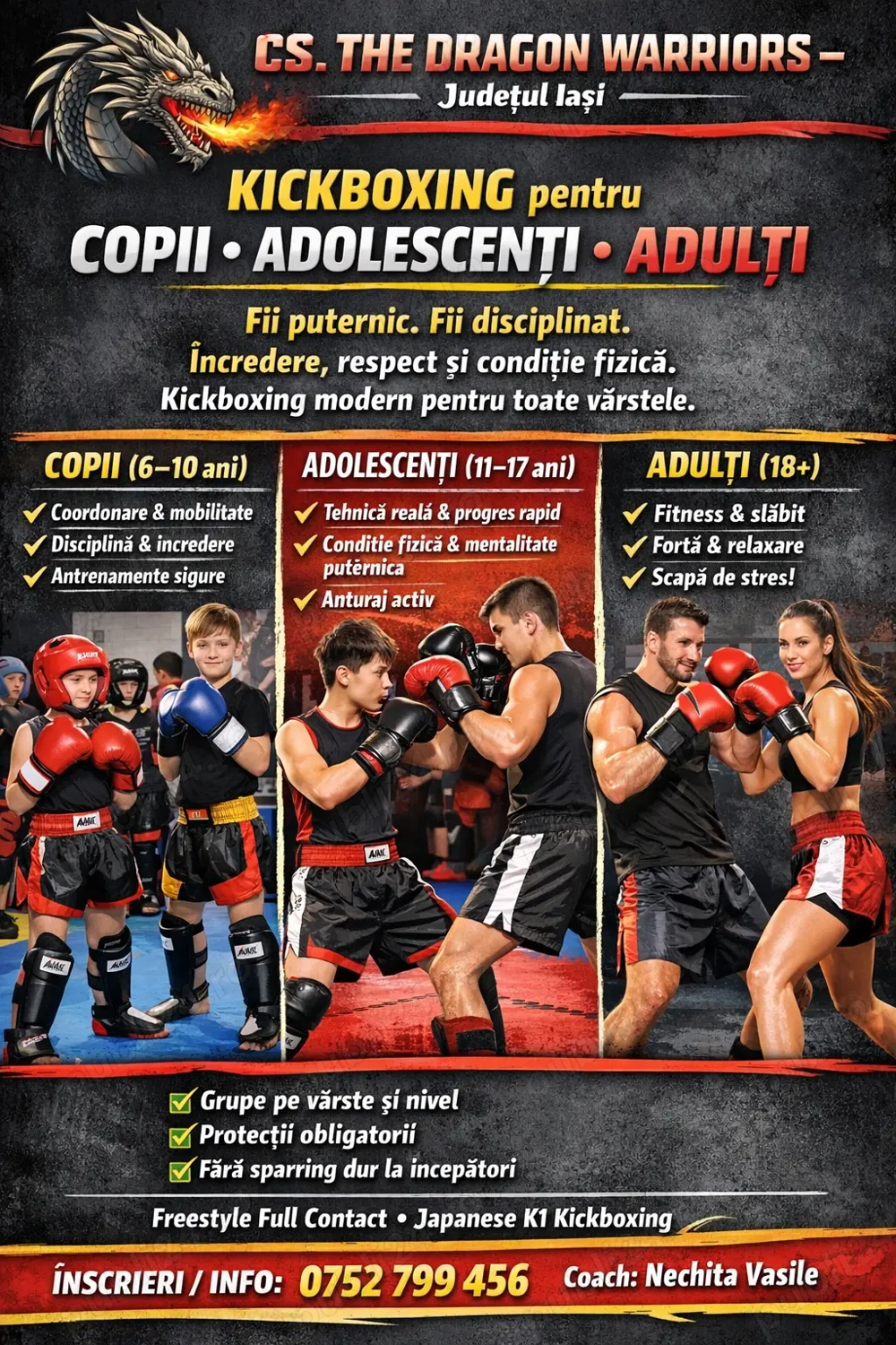 Facem Înscrieri Arte Marțiale Cu Antrenamente În Weekend (Kickboxing, Karate, Krav Maga)