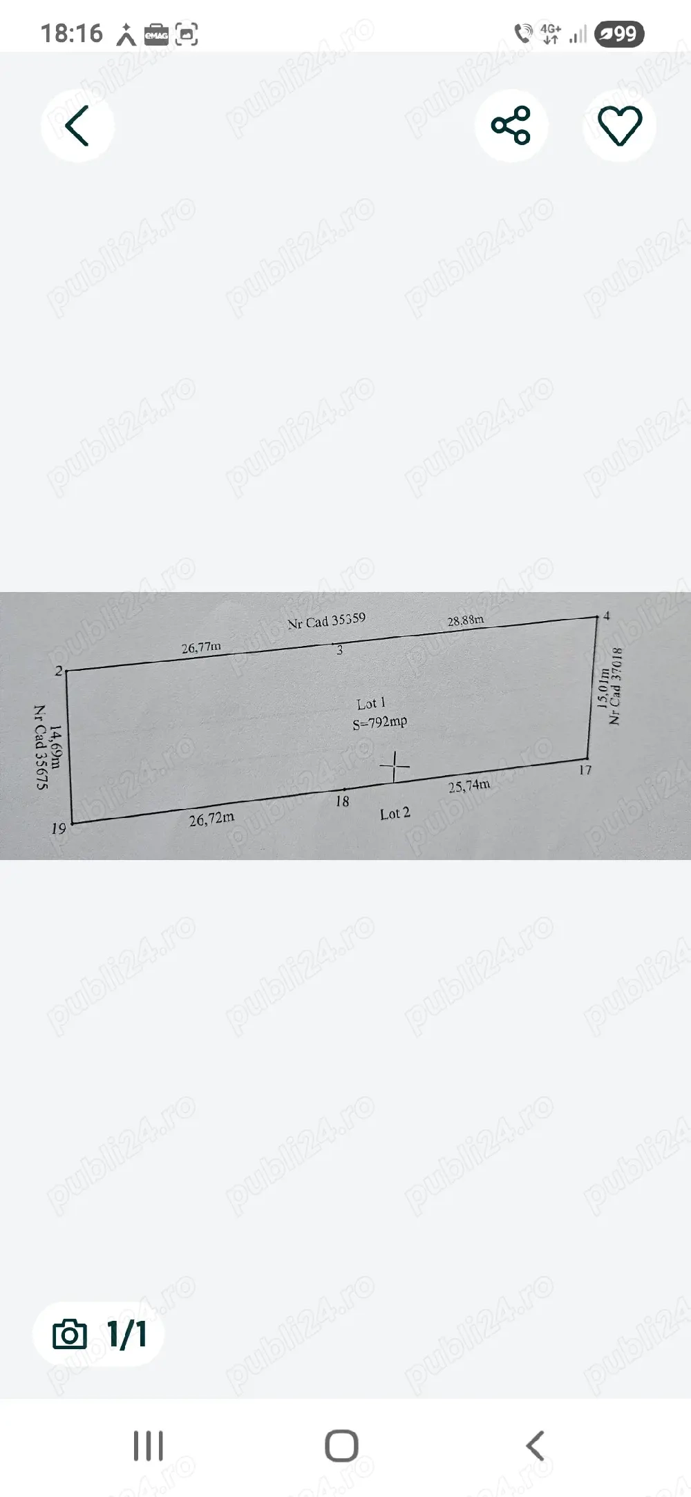teren intravilan Isalnita 