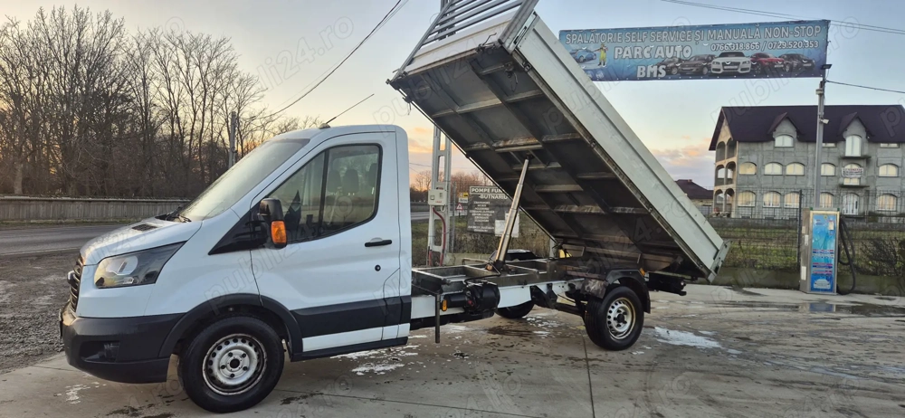 Ford transit custom Motor 2l 140cp Euro 6 2019 basculabil 