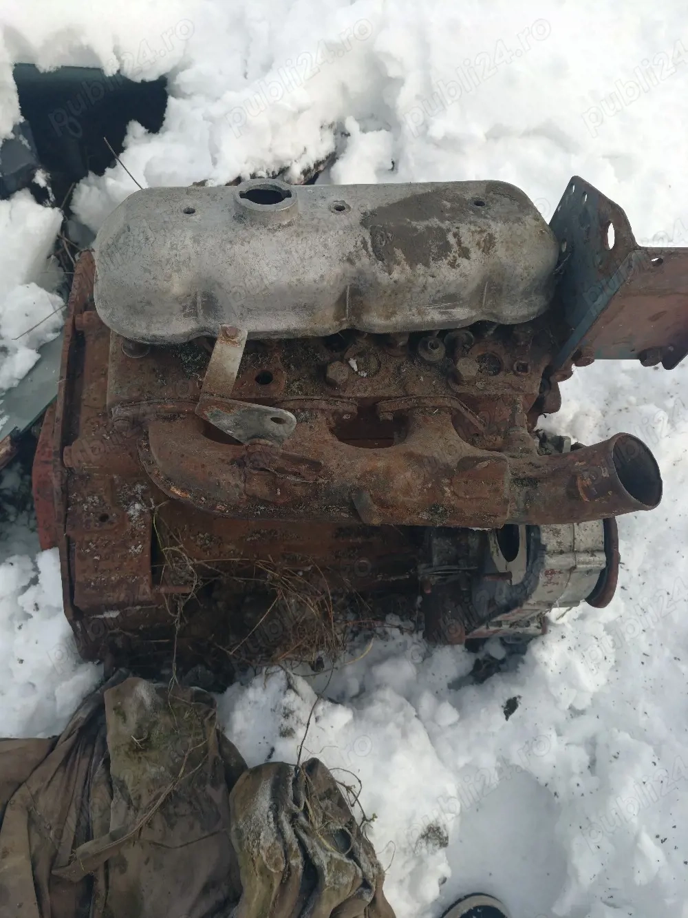 motor tractor fiat 45 cai  pentru piesa 