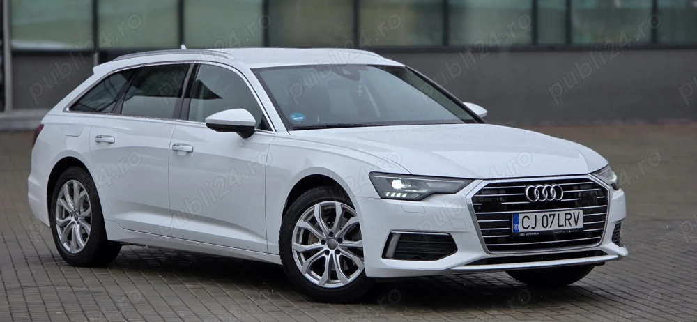 Audi A6 C8 2019 Alb Mild Hybrid Ceasuri Digitale piele Full Led