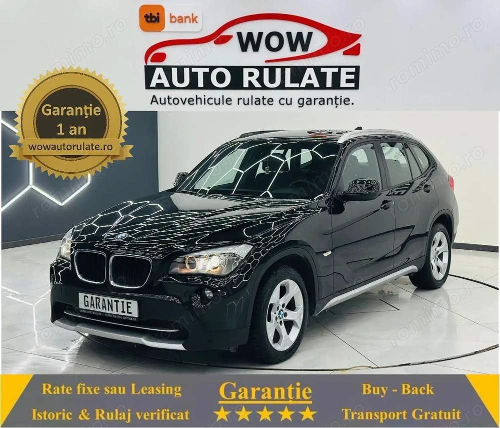 BMW X1 2010 2.0D E5 Garantie 12 Luni Rate Avans 0 Doar Cu Buletinul
