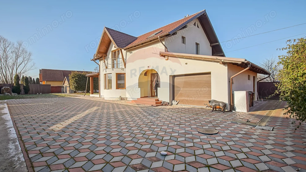 Casă individuală cu grădină și garaj în Prejmer –mobilată, comision 0%