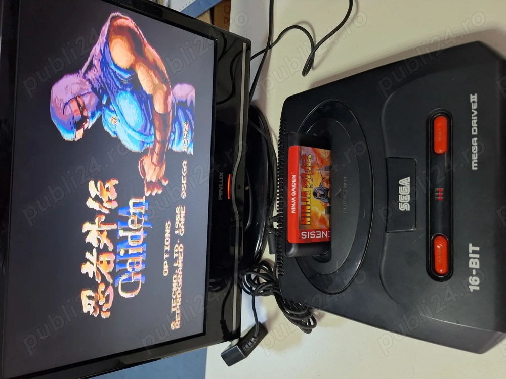 Casta jocuri Ninja Gaiden pentru Sega Mega Drive Genesis