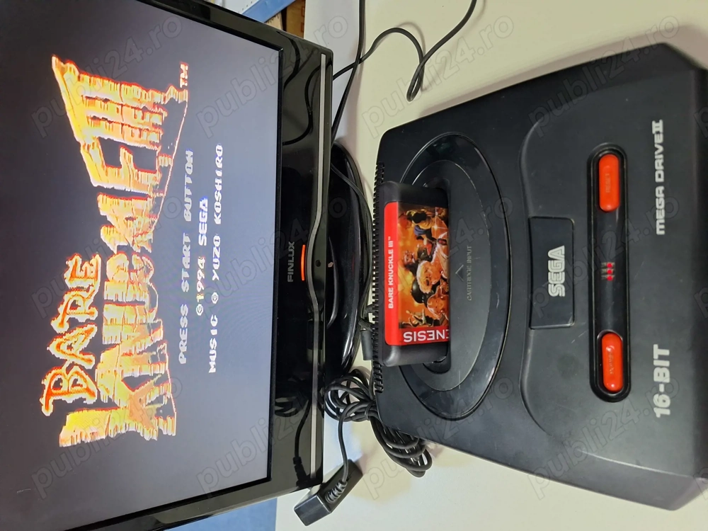 caseta jocuri Bare Knuckle III pentru Sega Mega Drive Genesis