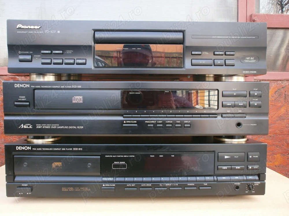 cd denon dcd 495, cd denon dcd 810 si cd pioneer pd 107