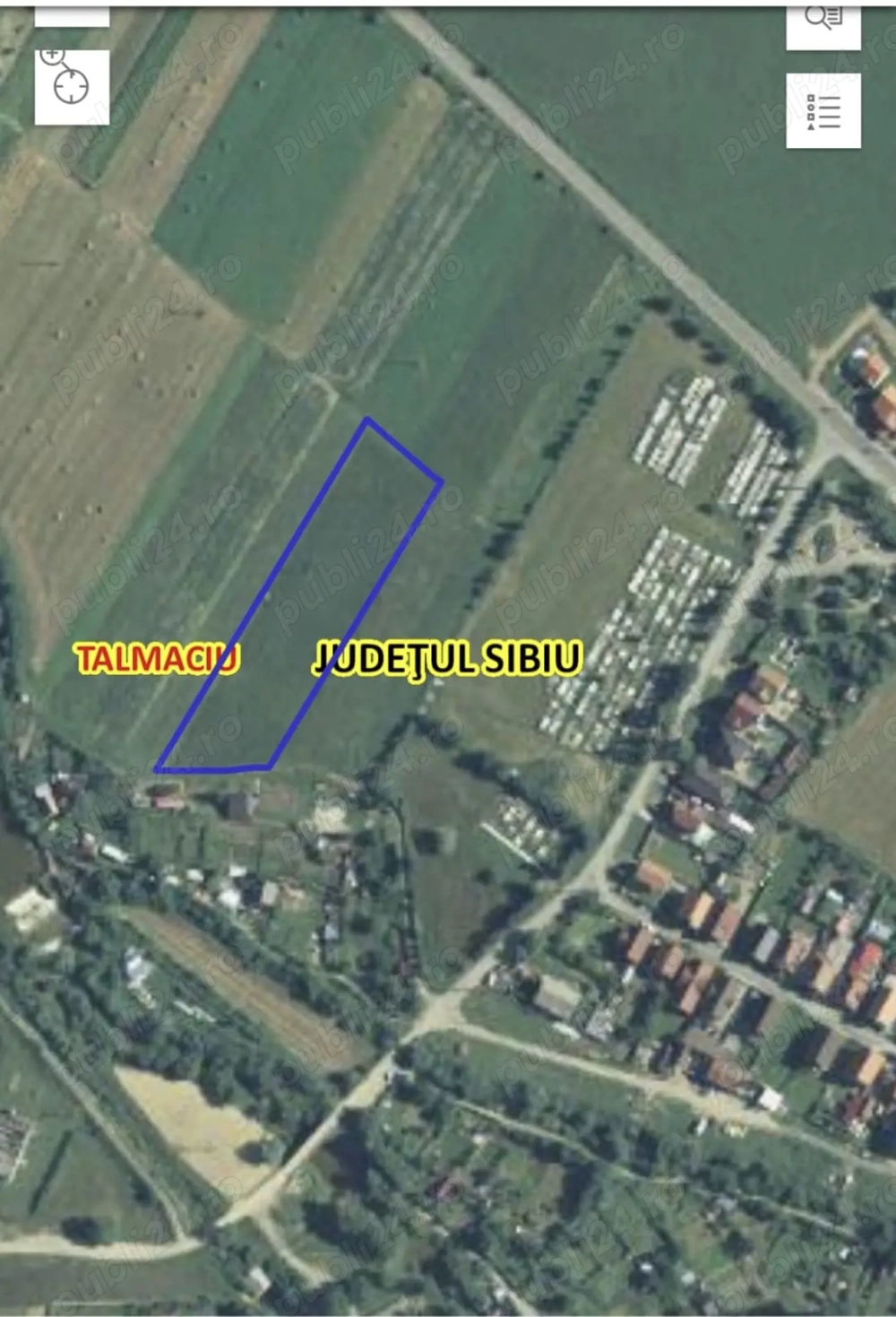 Teren de vânzare în Tălmaciu 