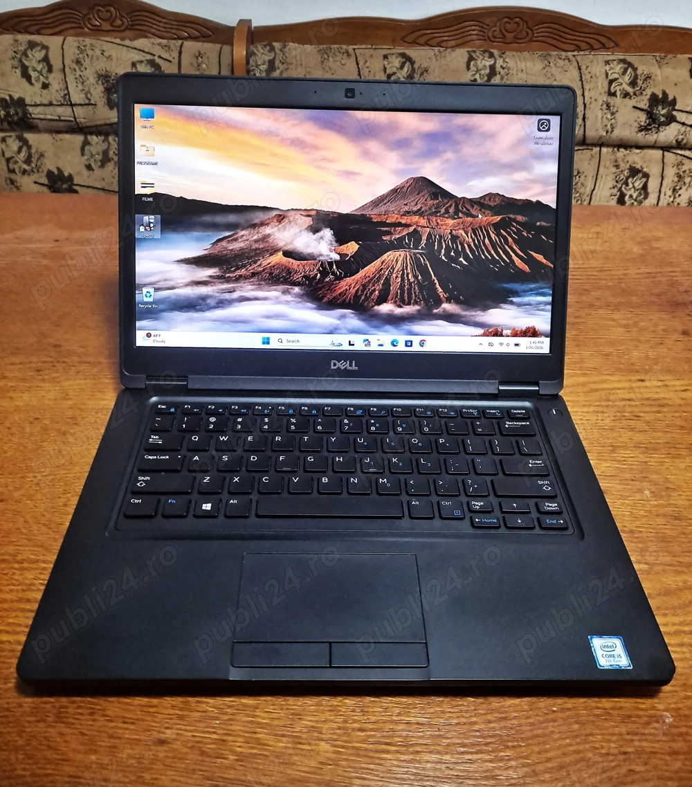 Vand laptop Dell Latitude 5490--14" FHD--i5-7300U--8GB DDR4--120GB SSD NOU tip NVME