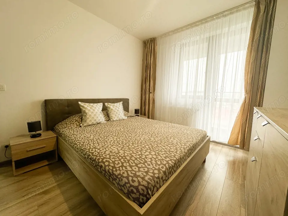 Apartament cu 2 camere | 389 euro | 16mp terasa | Loc de Parcare