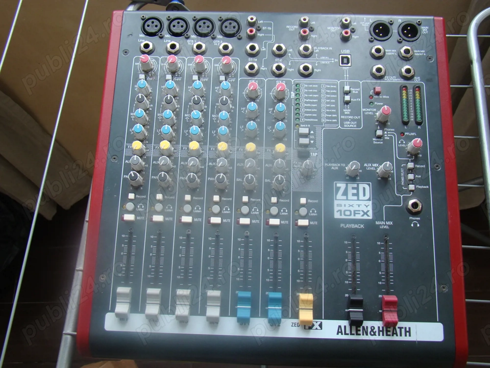 Mixer Allen & Heath ZED60-10FX
