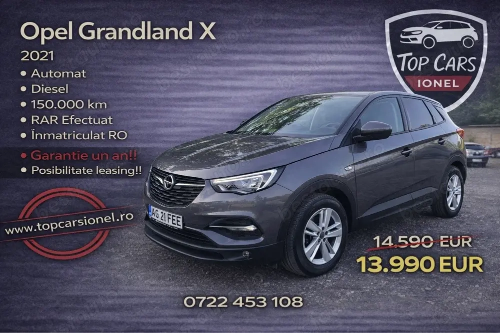 Opel Grandland X Automat Inmatriculat RO