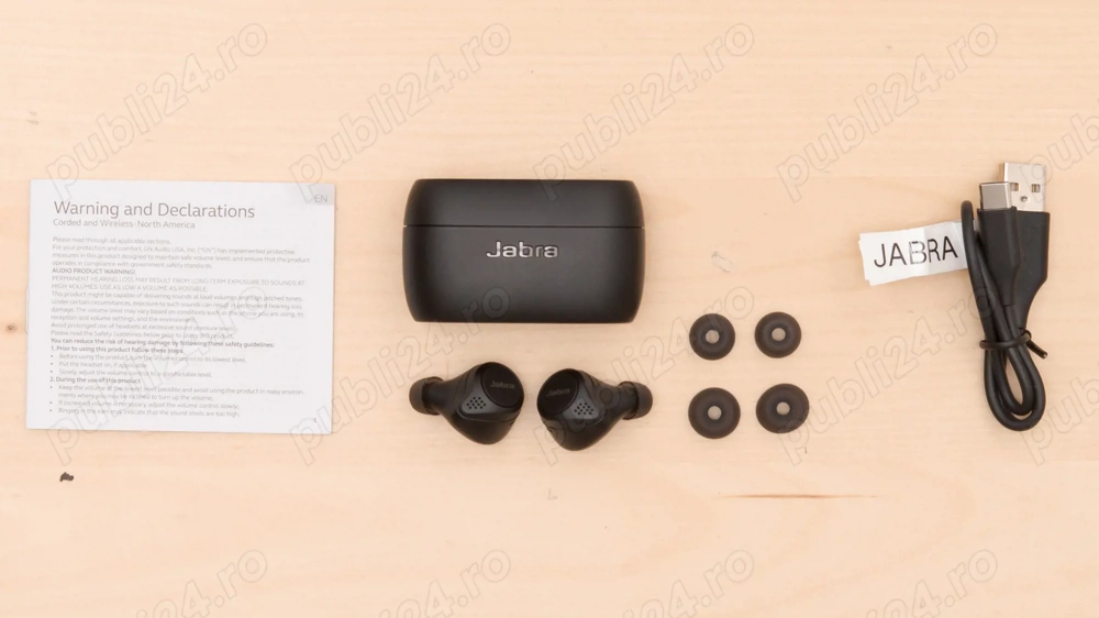 Căști Jabra Elite 75t Bluetooth   Sunet excelent, autonomie mare