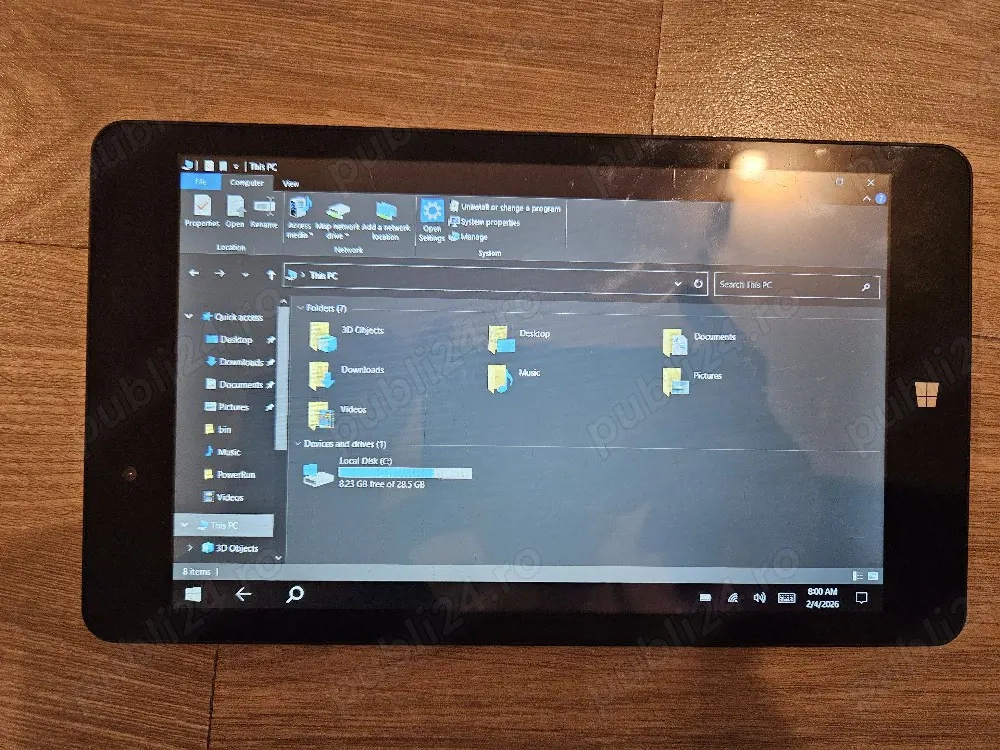 Tableta Lamina 8 inch Windows 10