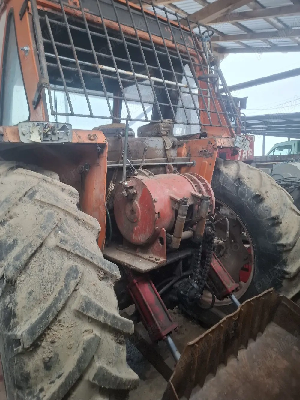 tractor fiat 980 forestier 