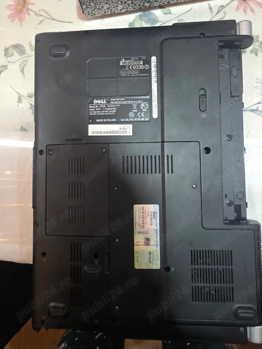 Dezmembrez laptop Dell pp28l