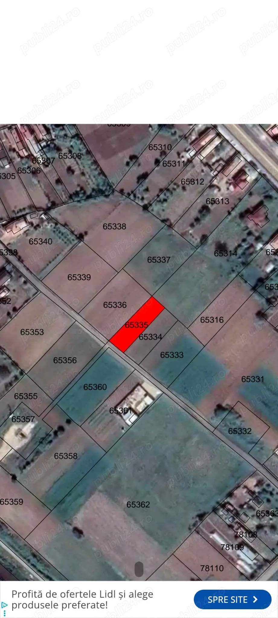 Vand teren intravilan 