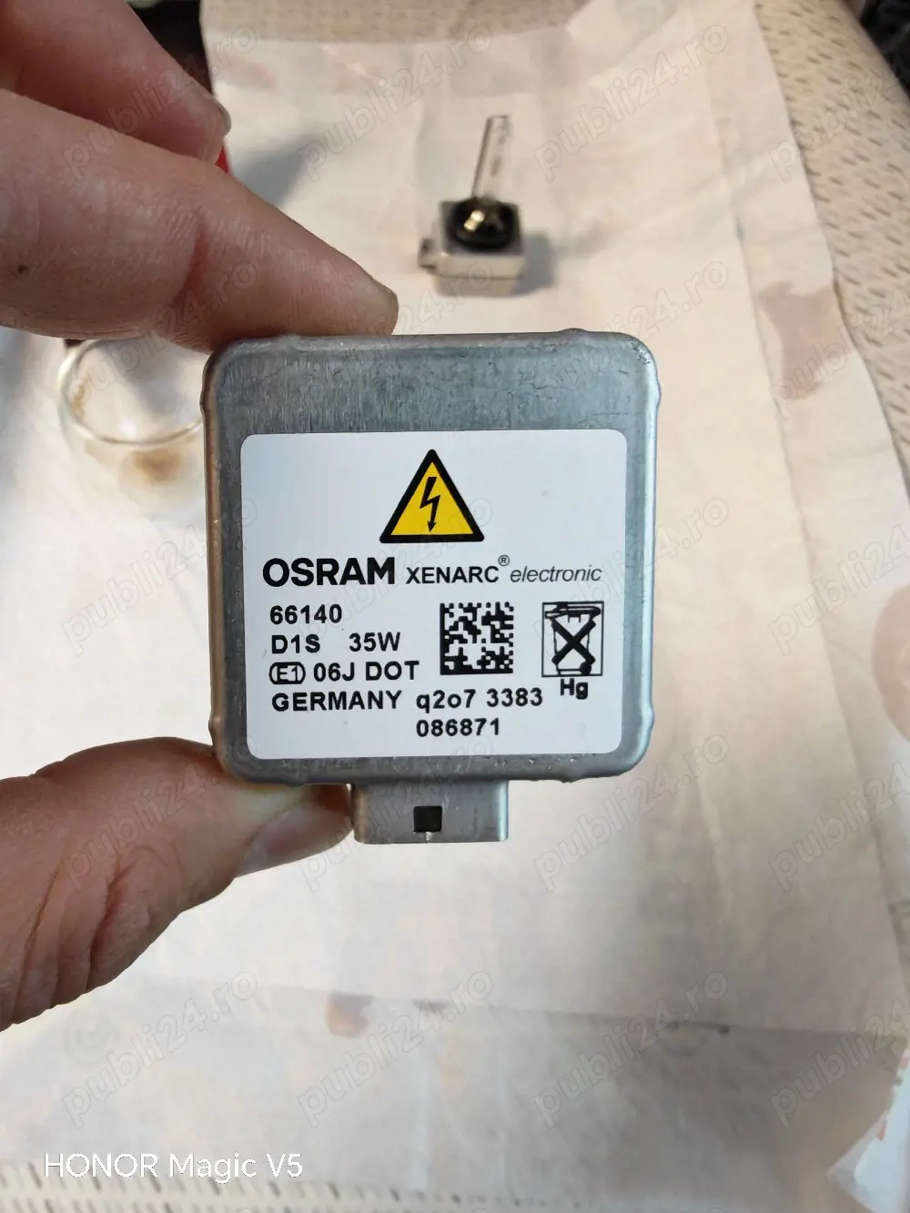 OSRAM D1S Xenon Night Breaker 220 – set 2 buc – NOI, originale