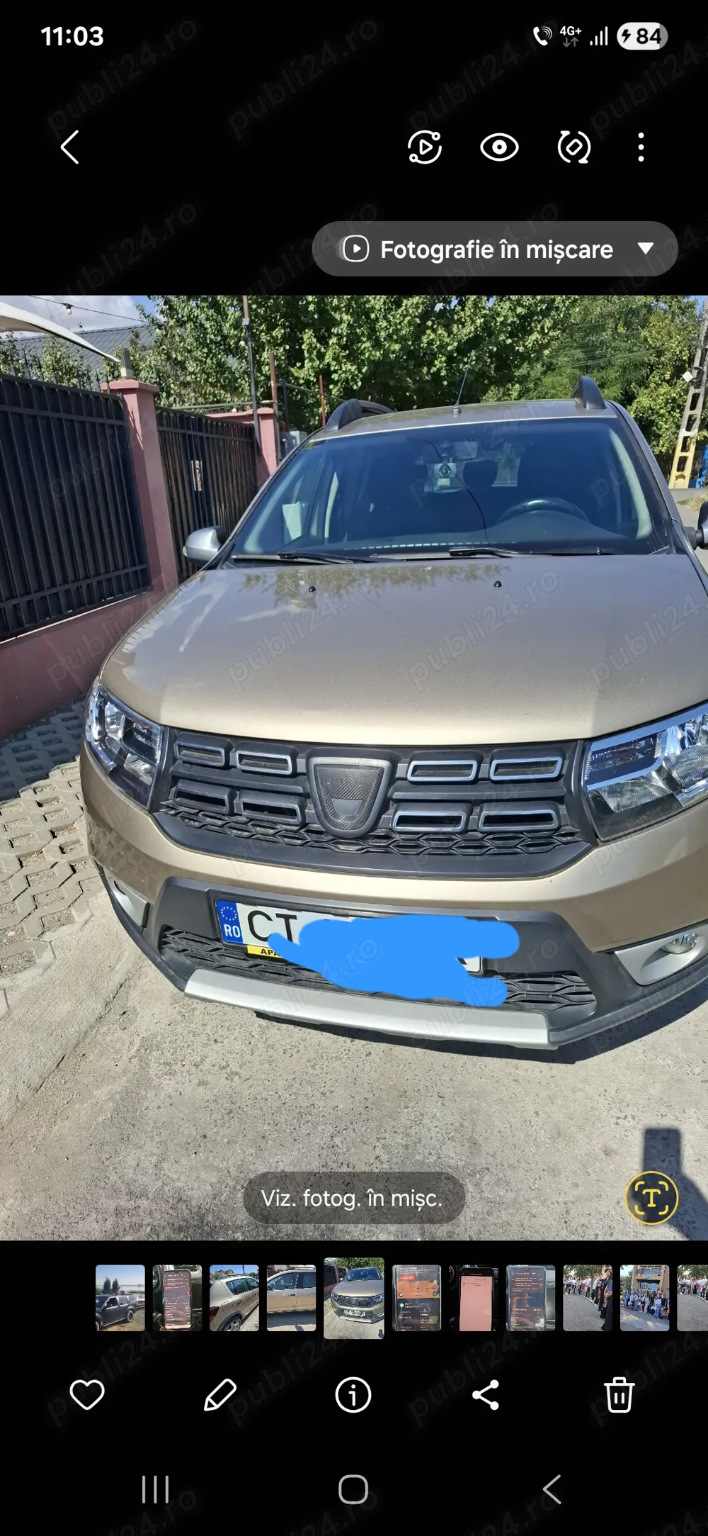 Vand dacia sandero stepway 2020