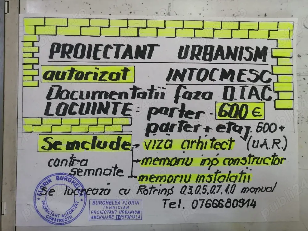 Proiecte construcții
