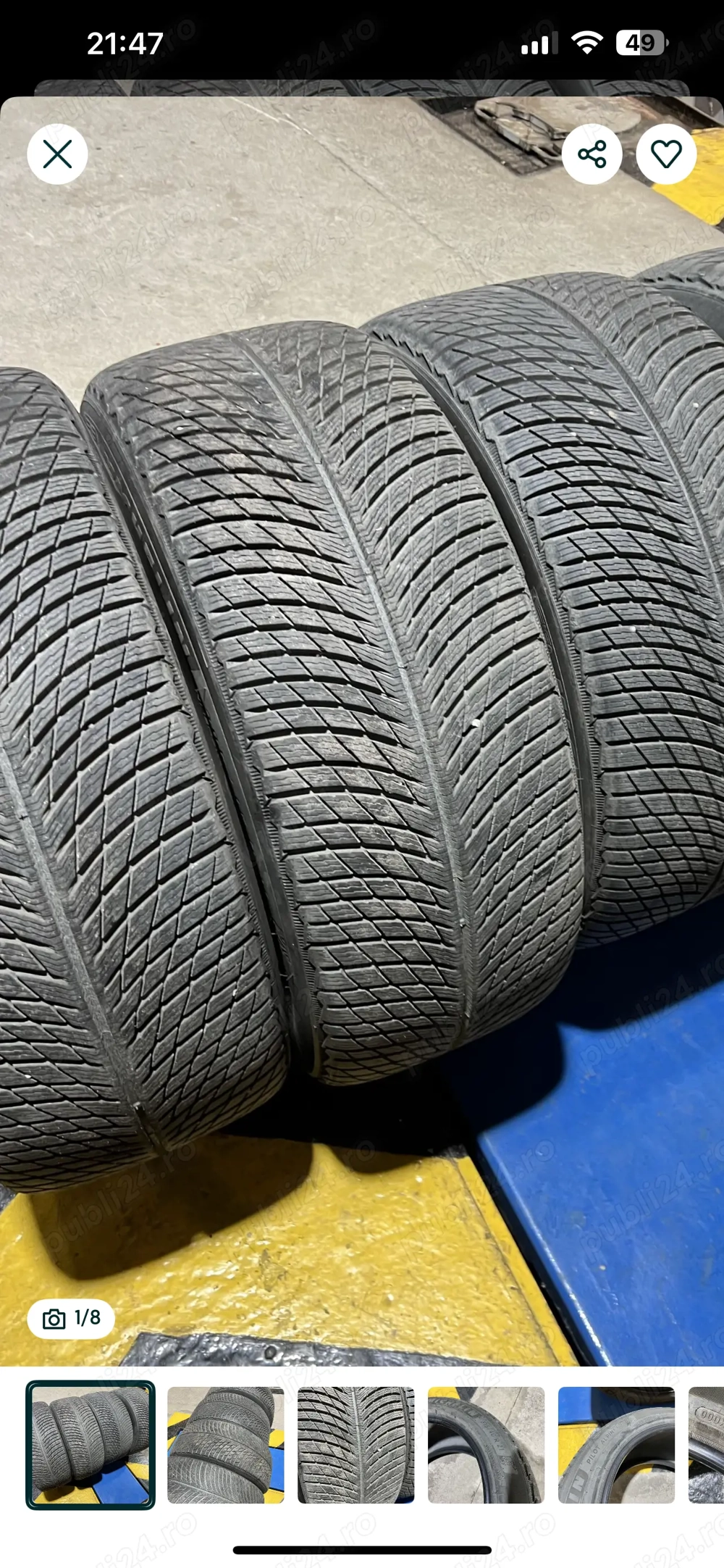 Cauciucuri MICHELIN 285/45R21 și 315/40R21 de iarna