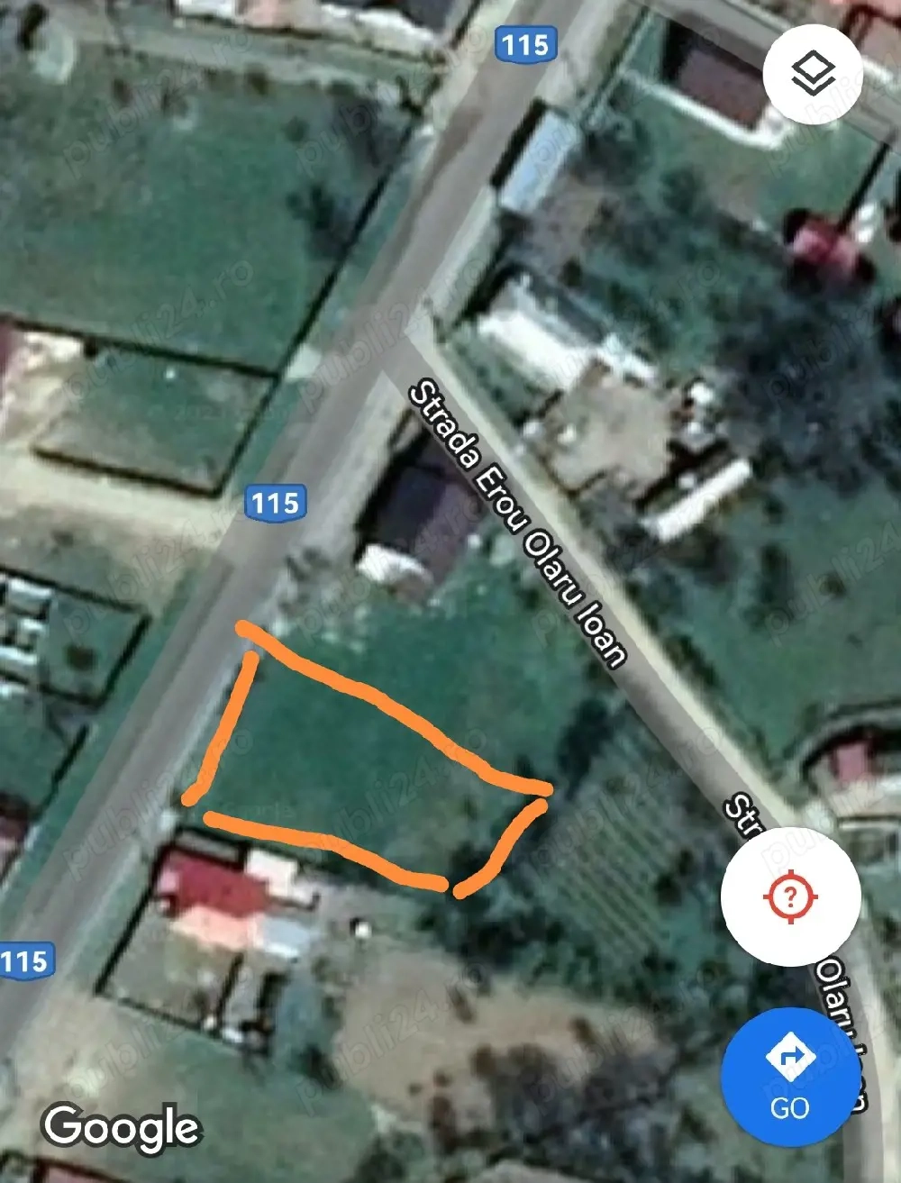 Vând teren intravilan