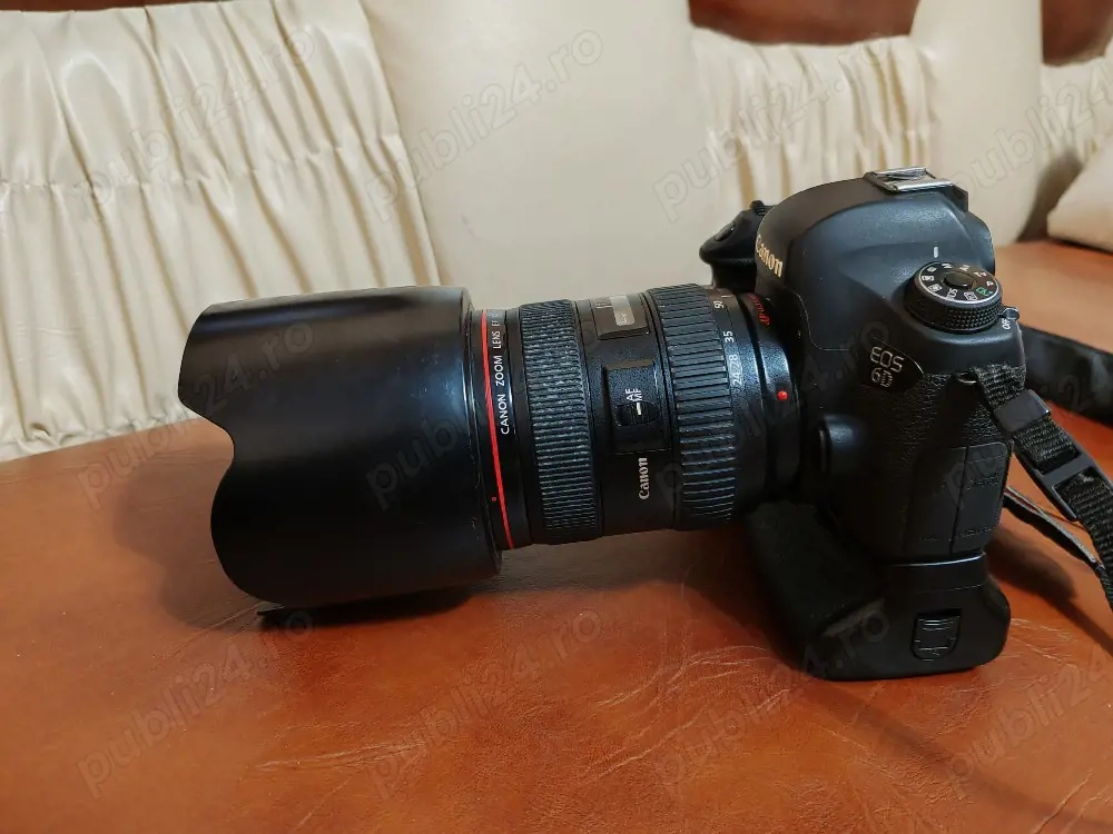 Canon 6d cu obiectiv Canon 24 70 f 2, 8 uls