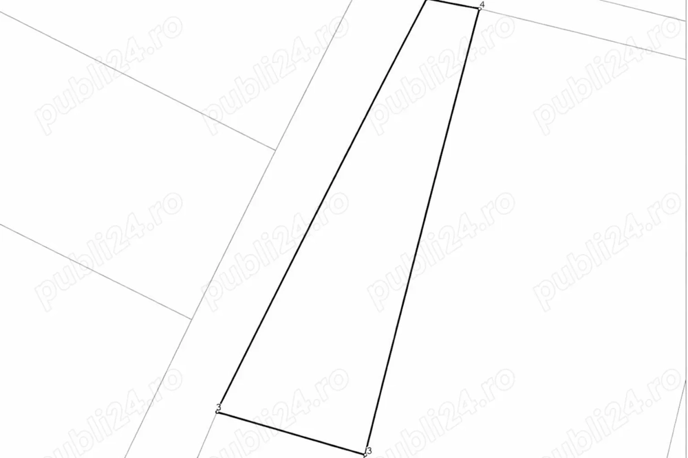 Teren intravilan 283 mp   dublă deschidere   lângă Cartier Orizont, Buzău