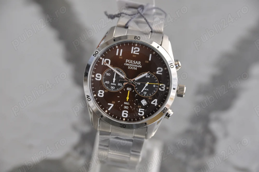 Pulsar by Seiko,Cronograf,10atm,NOU