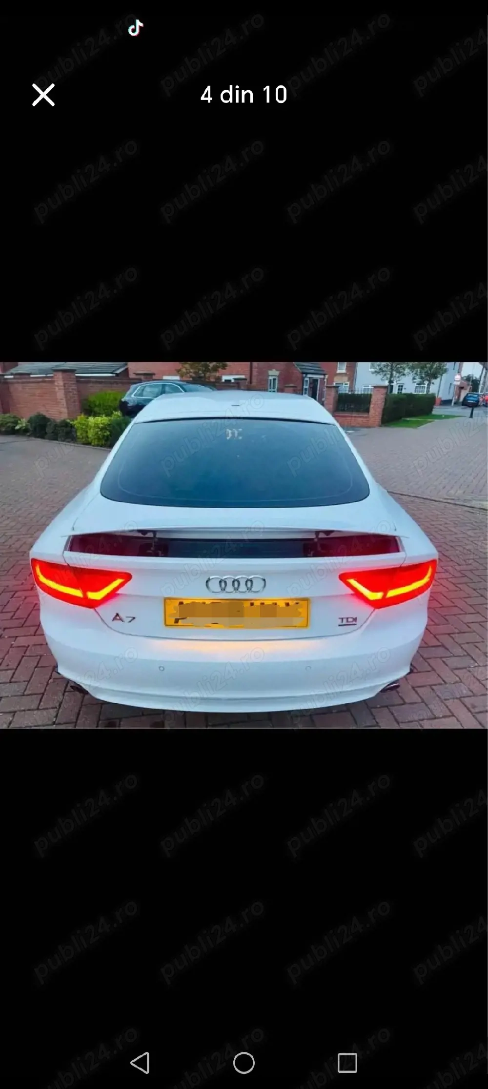 Audi a7 capota bara far aripa trager ușa haion stopuri 