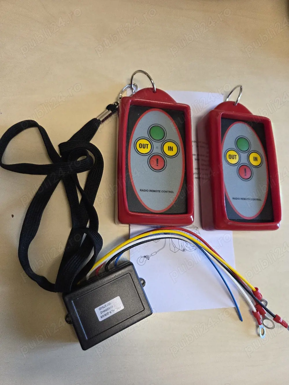 Telecomenzi troliu Wireless 12v 24v 