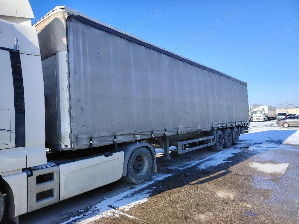 Semiremorca schmitz galvanizata sașiu gros 