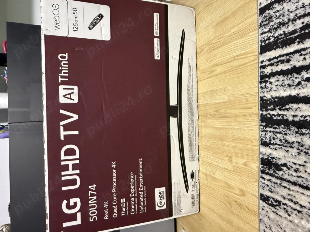 Tv lg uhd 4k smart 126cm
