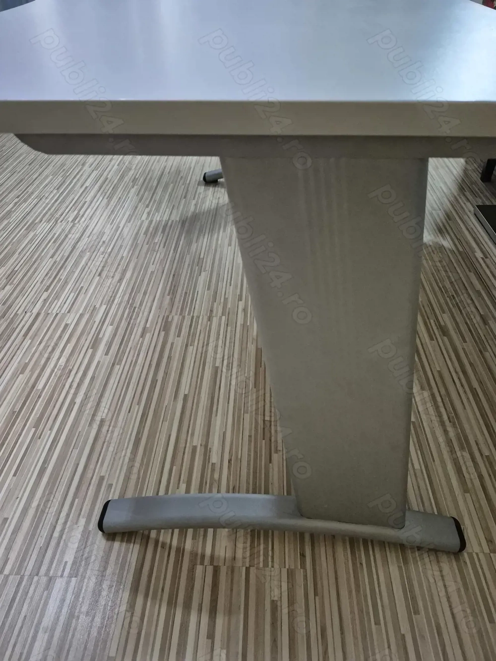 BIROU Office Acasa PAL 3 CM cu picioare metalice 